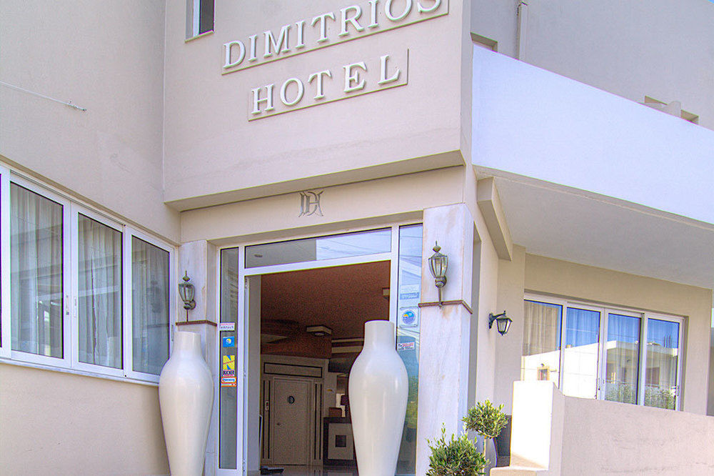 Dimitrios Beach Hotel Rétino Exterior foto